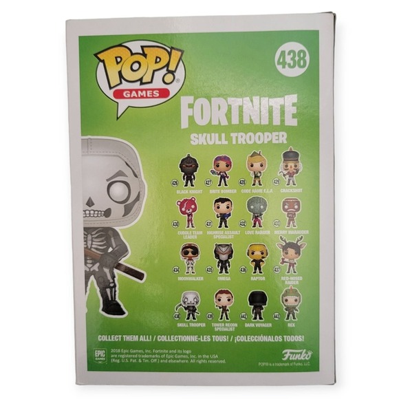 Funko Pop! Fortnite Skull Trooper 438 - Picture 5 of 6